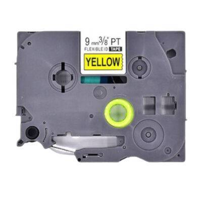 TZ FX621 Black on Yellow Flexible 9mm 